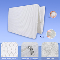 Matelas Portable POE à Circulation d'Air, Orthopédique, Super Simple, Solide, Lavable, avec Nid d'Air 4D en Polymère POE
