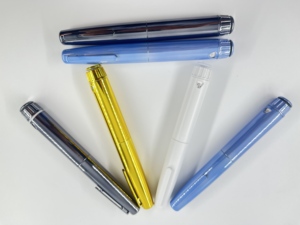 Reusable Plastic Injection <b>Pen</b> 3ml Custom Logo Metal Lid Rubber Stopper Sealing <b>Refillable</b> <b>Pen</b> Injector for Packaging Use - Product Image 5