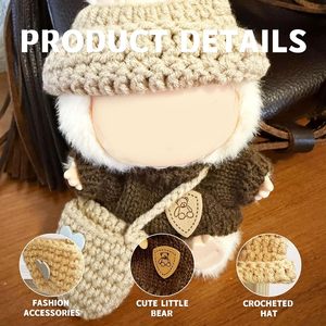 Vêtements et accessoires de poupées jouets de dessin animé pour poupées de 5.91 à 6.7 pouces (15 à 17cm) tenues mignonnes à la mode pour habiller votre poupée - Product Image 5