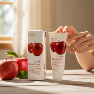Crema de Manos Hidratante y Nutritiva 3W CLINIC Korea Cosmetic con Extracto de Manzana 100ml, Cuidado de Manos Suaves y Tersas, K-beauty - Product Image 3