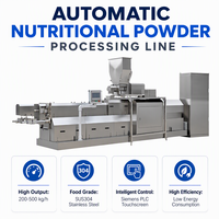 Ligne de production complète de poudre de céréales, équipement pour céréales soufflées, machine à fabriquer la farine de riz pour bébés, sécheur multicouche