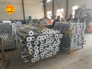 Puntal de Acero Ajustable Galvanizado para Andamios de Construcción, Puntales para Encofrados, Puntales de Apuntalamiento - Product Image 4