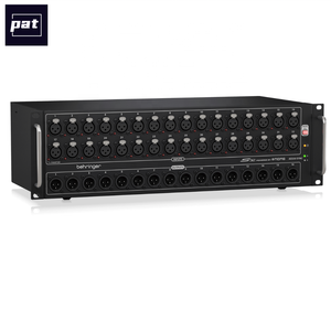 Boîtier I/O <span class=keywords><strong>Behringer</strong></span> S32 avec 32 préamplis Midas télécommandables, 16 sorties et mise en réseau AES50 - Product Image 3