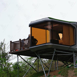 Tente de camping en capsule spatiale B & B, structure en acier résistante au vent, Cliff Adventure, garantie 30 ans - Product Image 2