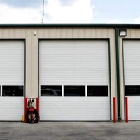 Porte sectionnelle industrielle automatique isolée thermiquement DIAN Electric avec garantie d'un an pour atelier