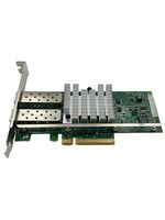 Tarjeta Adaptadora de Red Ethernet de Doble Puerto SFP de 10 Gigabit 10GBe X520-DA2 para Servidor Intel