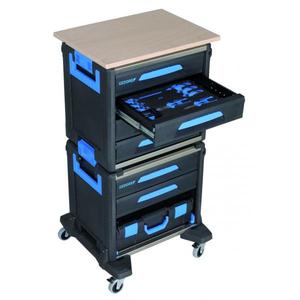 GEDORE - 3005186 Outil Mobile WorkMo W2 avec assortiment (72 pcs.) -CHARIOTS À OUTILS EAN 4010886949337 AVEC ASSORTIMENT - Product Image 4