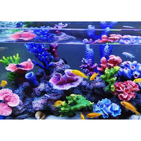 Coral artificiel décoratif pour aquarium, grand aquarium, aménagement paysager, conception de paysage, vente en gros d'usine