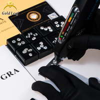 Moissanite blanche de qualité supérieure, couleur D, pureté VVS, 5 carats, taille brillant rond, pierre précieuse non montée, avec excellente éclatation, certifiée GRA gratuite