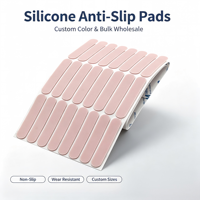 Patins en silicone auto-adhésifs de forme personnalisée, antidérapants, étanches et résistants à la température, pour pieds de meubles