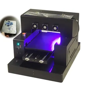 Stampa di fabbrica A3 stampante a getto d'inchiostro UV a base piatta stampanti a LED e UV stampanti a getto d'inchiostro