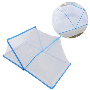 Mosquitera Plegable de Fibra de Vidrio con Cortinas para Camas, Ideal para Clima Tropical - Product Image 4