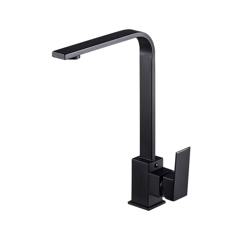 Stainless Steel Kitchen Faucet One Click