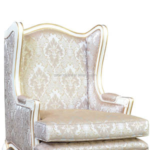 Sillón de Boda Real de 1 Plaza con Acabado Pintado en Blanco - Product Image 4