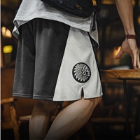 Shorts Maden pour Hommes – Short de Sport en Mesh Ample et Respirant pour l'Entraînement, le Basketball et la Course – Tendance Été 2026