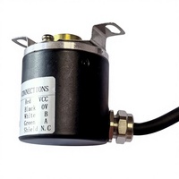 Encodeur optique incrémental, capteur industriel rotatif, arbre plein de 38 mm