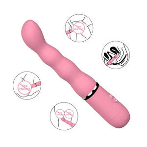เครื่องสั่นซิลิโคนนวดของเล่นทางเพศแบบใช้แบตเตอรี่สั่นได้10ระดับสำหรับผู้หญิง - Product Image 5