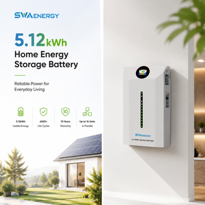 แบตเตอรี่แพ็ค 48V 51.2V 100Ah 5kWh สำหรับเก็บพลังงานแสงอาทิตย์ภายในบ้าน ระบบ Deep Cycle พร้อม BMS ในตัว รองรับการใช้งาน 6000 รอบ - Product Image 1