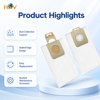 Sacs à poussière de remplacement pour aspirateur robot HNW, compatibles avec Roborock P10 P10 Pro P10S Pro, pièces détachées