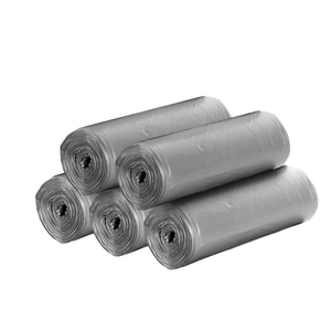 Huamaohengchun5 Rolls Small Trash Garbage BagsStrong Thin Material Disposable <b>Kitchen</b> Garbage Bags, Durable <b>Plastic</b> Trash Bags - Product Image 1