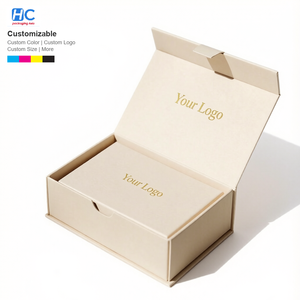 Caja de regalo de cartón rígido con cierre magnético para gorras de béisbol plegables de lujo, bufandas y camisetas, venta al por mayor. - Product Image 2