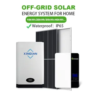 Outlet pabrik energi surya 10kWh 20kWh 30kWh 50kWh 100kWh Lifepo4 320 AH Byd baterai sistem penyimpanan energi surya