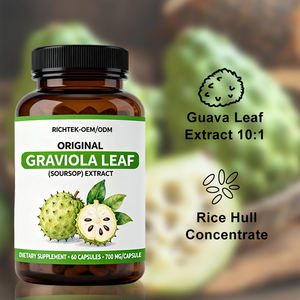 Экстракт листьев гравиола, 60 капсул 1400 мг - Product Image 4