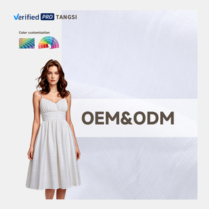 Vải sơ mi Pháp làm từ vải lanh đã qua xử lý enzyme, dệt trơn, nhẹ, nhuộm trơn, dành cho quần áo vải lanh 100% - Product Image 1