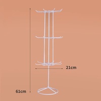 Support d'affichage de vente au détail à 7 niveaux, étagère rotative pour l'affichage en magasin, étagères pour bijoux, chaussettes, chapeaux