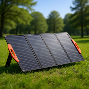 D0100HADT07 Panneau Solaire Monocristallin Pliable Portable 120W, Efficacité 23%, Type C DC 18V QC3.0 USB, Étanche IP67 - Product Image 2