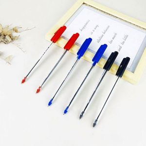 Bolígrafo de Plástico Transparente Simple y Económico, Tipo Bala, 1.0 mm, de Secado Rápido, No Borrable, con Logotipo Personalizado, para Oficina y Escuela - Product Image 1