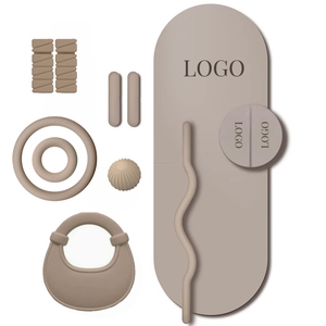 <span class=keywords><strong>Kit</strong></span> de Pilates et Yoga avec Barre Longue, Tapis de Yoga, Poids de Cheville, Bandes de Résistance et Ensemble d'Haltères, Accessoires de Pilates - Product Image 1