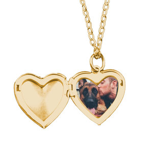Nuevo colgante de joyería con foto de amor, collar de epoxi, regalo creativo DIY para parejas, colgante de acero inoxidable europeo y americano. - Product Image 2