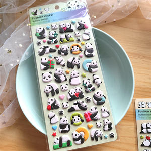 Pegatinas de Animales con Efecto 3D, Lindas Pegatinas de Panda de Espuma VA para Recompensas Escolares - Product Image 3