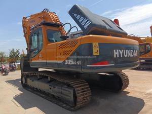 Excavadora de cadenas Hyundai de segunda mano, modelo 305LC-9T, de 30 toneladas, en venta. Excavadora Hyundai 305 usada de Corea. - Product Image 6