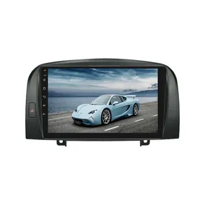 For Hyundai sonata 2006-2008 AIO 9 INCH 2 din Android with HD Screen Support GPS WiFi BT FM Radio DVR dsp obd2 car stereo