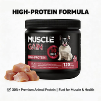 Friandises à Mâcher Personnalisées pour le Développement Musculaire des Chiens – Soutien pour Tous les Chiens, Améliore le Développement Musculaire, Optimise la Composition Corporelle, Constructeur Musculaire
