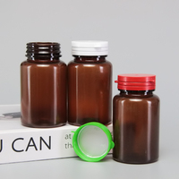 Bouteille en plastique PET de qualité alimentaire à prix d'usine, conteneur vide pour emballage de capsules et pilules