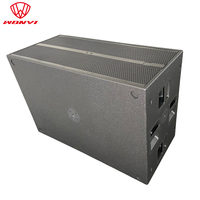 9006 double subwoofer actif de 18 pouces subwoofer haute puissance
