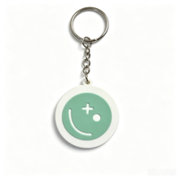 Llavero de PVC Suave Ecológico Personalizado con Diseño de Dibujos Animados, Anillo de Goma 3D, Regalos Promocionales