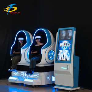 Kinderen Volwassenen Geschikt Spel Centrum 9d Vr Eivorm Blauwe Kleur Vr Bioscoop Game Machine - Product Image 5