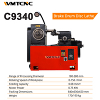 C9340 Hot Selling Remschijf- en trommelfreesmachine met traploze spindelsnelheid