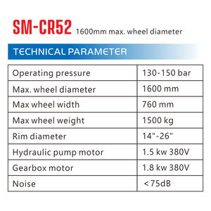 高品質ヘビーデューティータイヤチェンジャー 14インチ～26インチ トラックタイヤマシン - Product Image 3