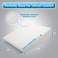 Factory Custom dreieckiger Kissen keil für Bett Mit Custom Design dreieckiges Kissen