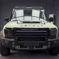 Vente en gros, acceptation LCL et FCL, Nouveau design, Accessoires extérieurs, Grille avant Black Knight en ABS améliorée pour Chery Jetour T2