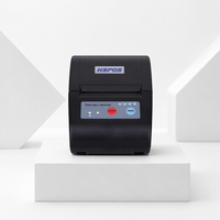 HSPOS 585 Mini Printer Thermal BT 58mm 80mm/s USB 2000mAh Pengisian Cepat 6-8 Jam 45 Bahasa untuk POS Mobile