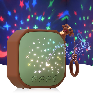 Máquina de Ruido Blanco Portátil para Bebés con Proyector de Estrellas, Recargable, Ideal para Viajes, Ayuda para Dormir, Ecológica - Product Image 1