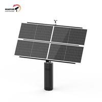 Kit de suiveur solaire à double axe paysage HYS-4PV-144-LSD Huayue fabricant ventes directes traqueur solaire Pv à 2 axes