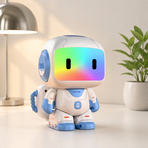 Giocattolo Robot Intelligente con Funzioni di Rilevamento, Musica e Danza, Modello Elettrico in Plastica, Educativo e Divertente - Product Image 1