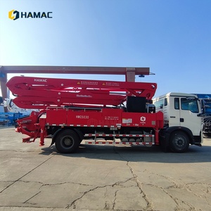 Pompe à béton sur camion HAMAC Diesel Mini à système hydraulique complet 30m 31m 38m à vendre - Product Image 4